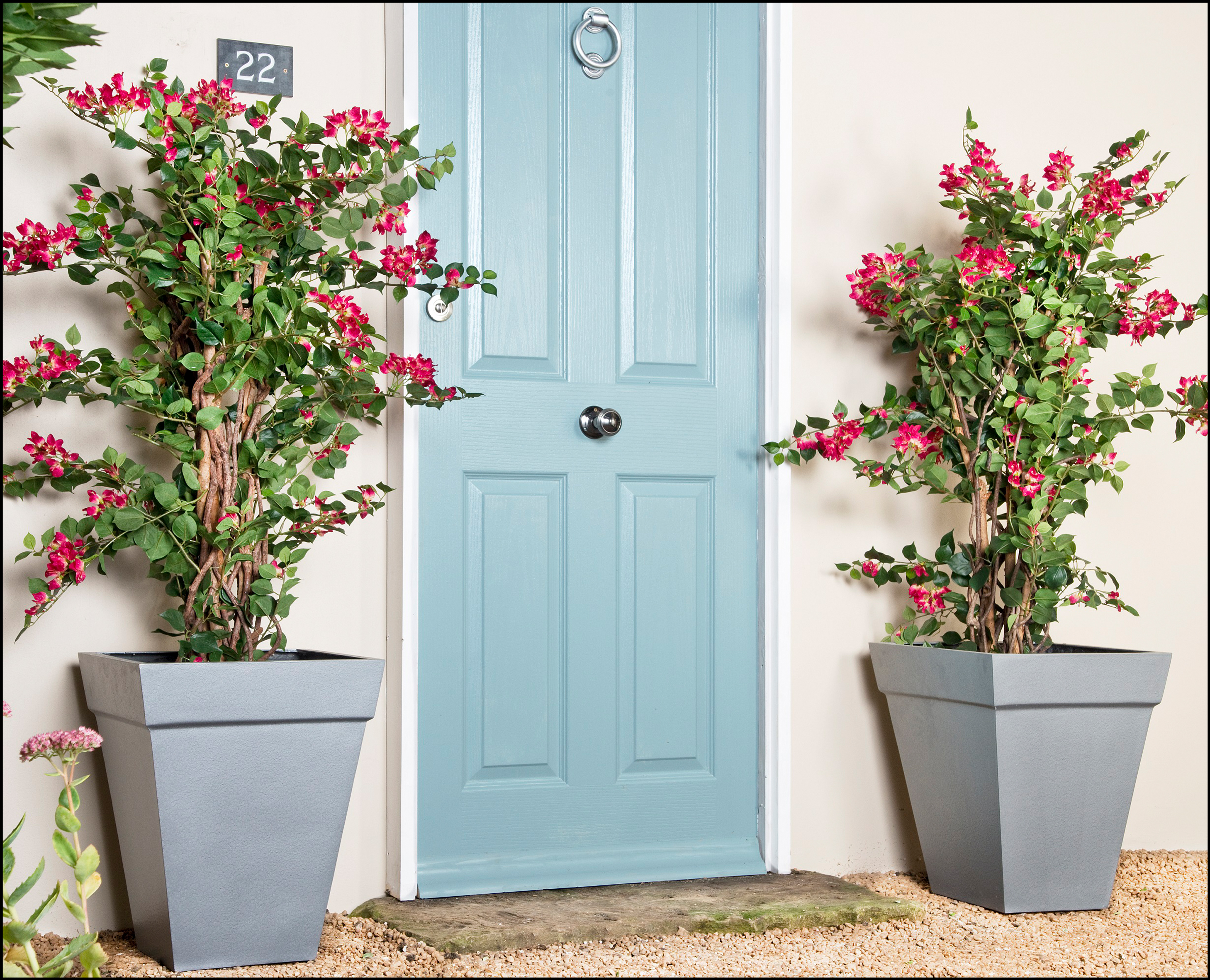 Fibreglass GEO Classic planters by Capital Garden Products