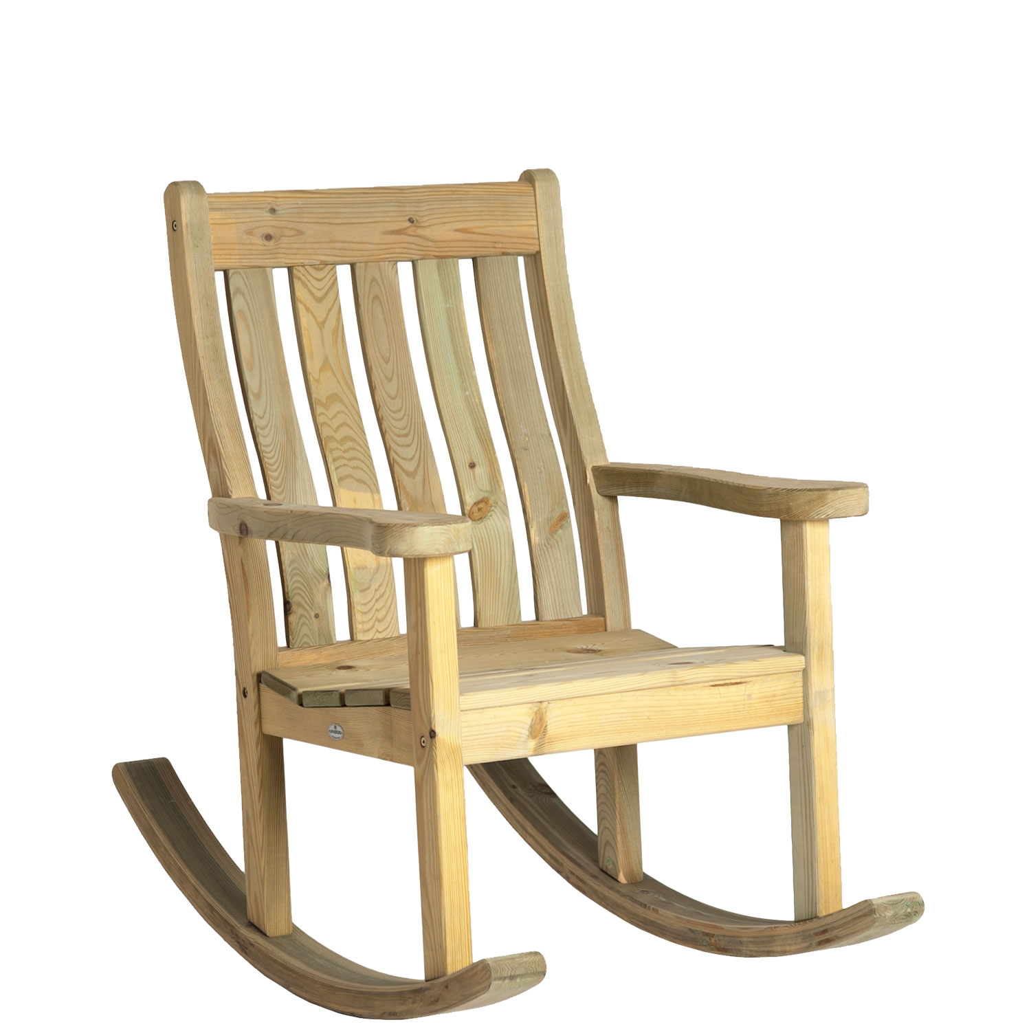 pine rocking chair