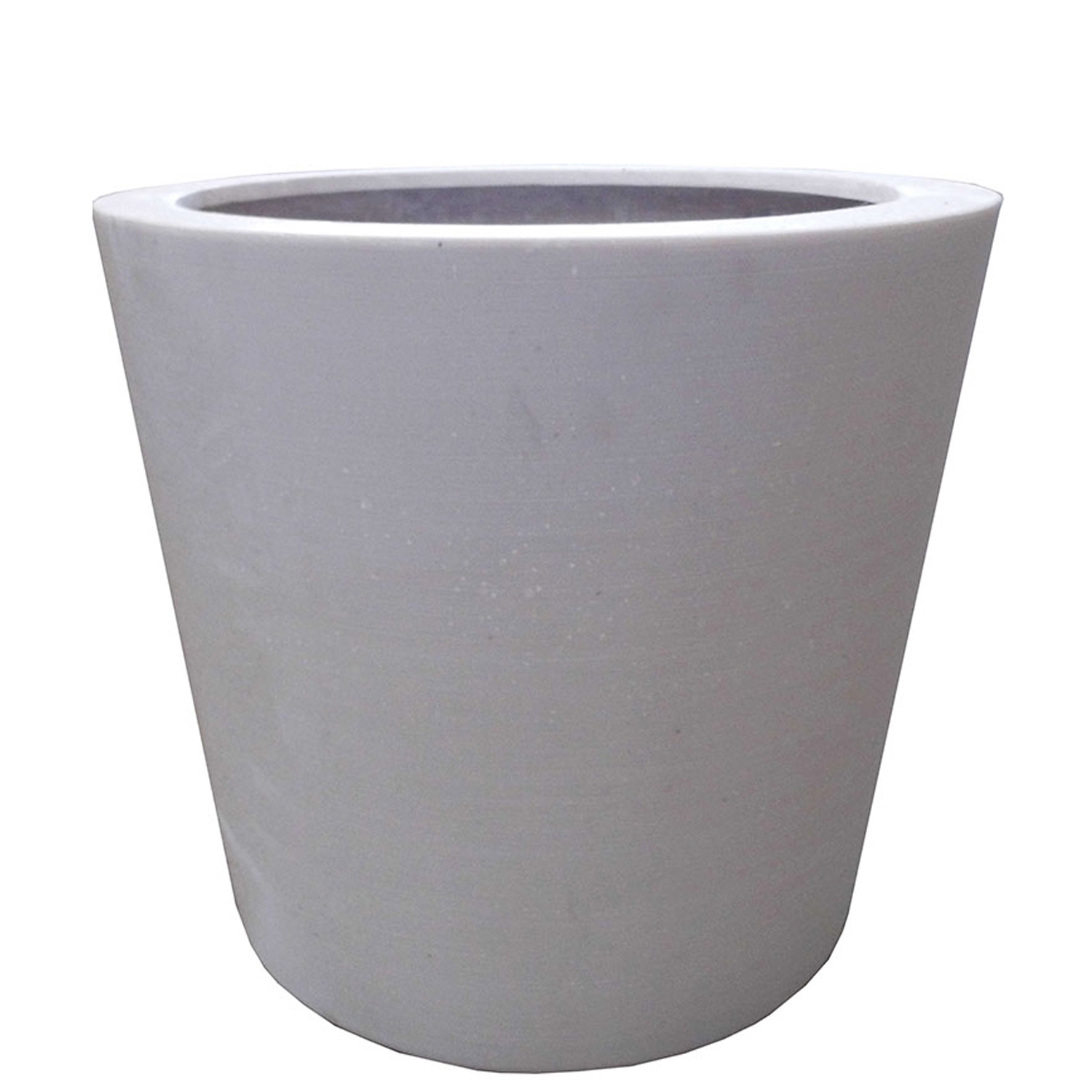 White Polystone Jumbo  Pot  3 sizes Riverhill Garden 